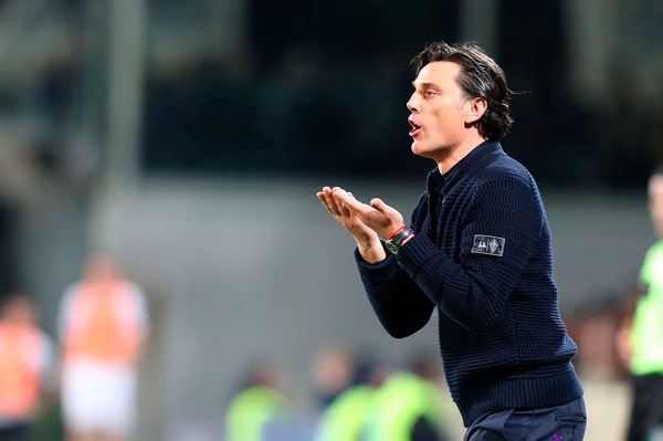 Serie A Fiorentina, Montella: «Ripartiamo dalla reazione della ripresa»