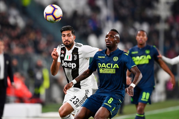 Serie A Udinese, Fofana si allena a parte