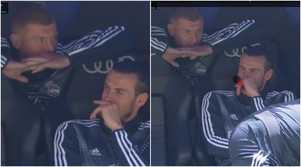 Il Real perde e Kroos ride con Bale: messaggio alla Juve?