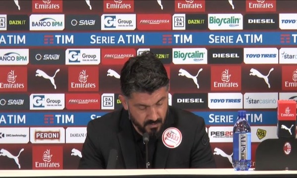 Gattuso: "Donnarumma ci ha tenuto in partita"