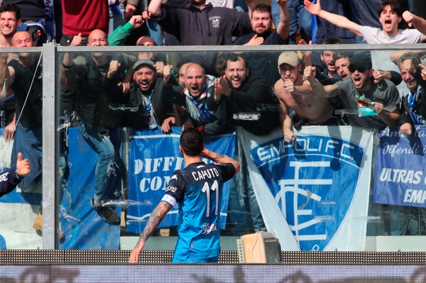 Empoli, Caputo avverte l'Inter: «Ci giochiamo la stagione»