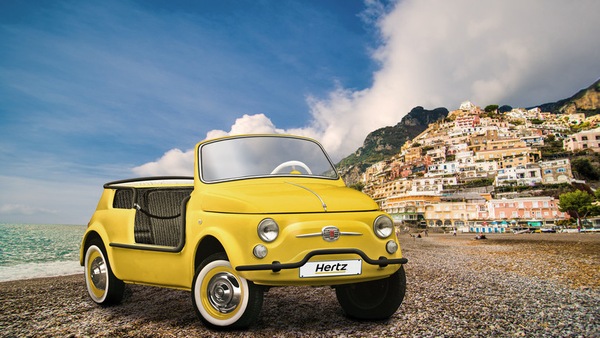 Garage Italia e Hertz insieme per il noleggio della Fiat 500 Jolly Icon-e