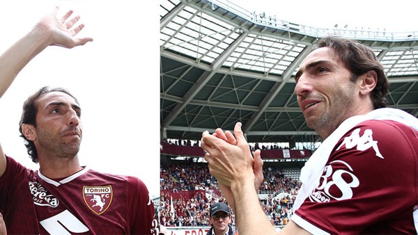 Moretti saluta commosso sotto la curva