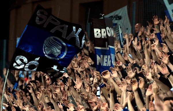 Atalanta, festa Champions: in tremila in piazza