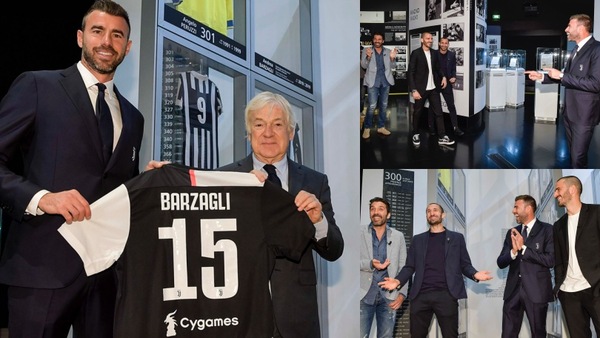 Barzagli consegna allo Juventus Museum la numero 15: che sorpresa ad attenderlo!