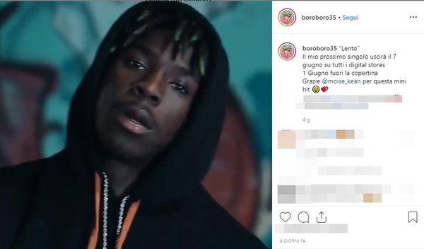 Kean, oltre il calcio c'è di più: che debutto da trapper!