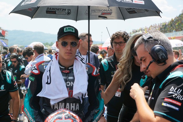 Catalogna, Quartararo: "Contento per pole e condizione fisica"