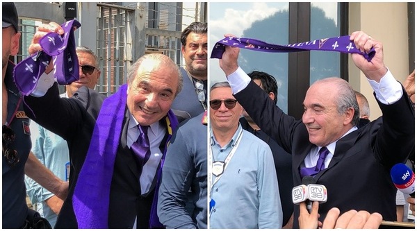 Commisso, l'abbraccio di Firenze al nuovo patron