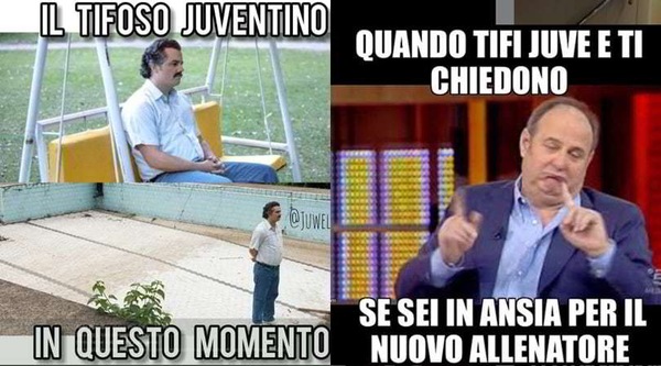 Juve, che attesa per il nuovo allenatore: social scatenati