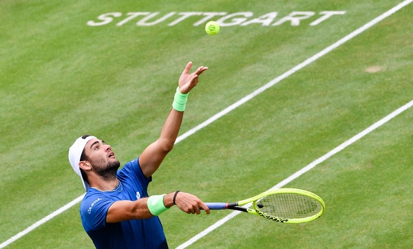 Berrettini in semifinale a Stoccarda: Kudla battuto in due set