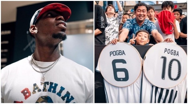 Pogba pubblica la maglia numero 10 della Juventus: tifosi impazziti