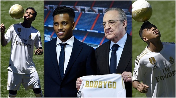 Real Madrid, ecco Rodrygo: colpi di classe alla presentazione