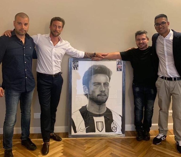 Juventus, Marchisio è diventato un'opera d'arte