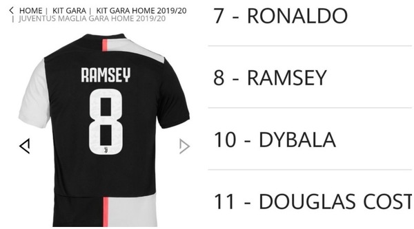 Juve, a Ramsey la 8 di Marchisio
