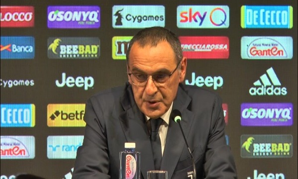 Sarri: "Juventus coronamento di una carriera lunghissima"