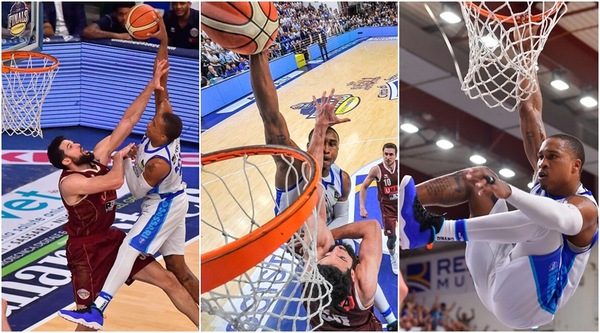 McGee, schiacciata dell'anno in gara 6: Sassari-Venezia è uno show!