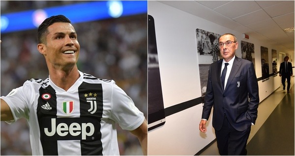 Sarri incontra Cristiano Ronaldo in Costa Azzurra