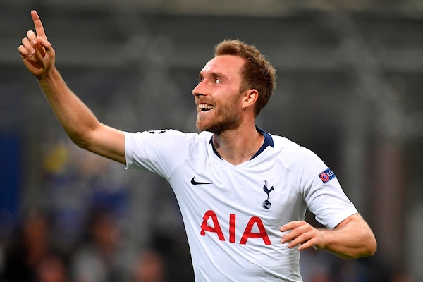 Daily Mirror: "Eriksen tra Juventus e Manchester United"