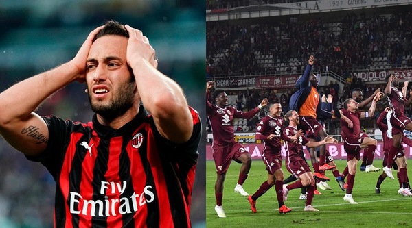 Milan fuori dalle coppe, il Torino è in Europa League