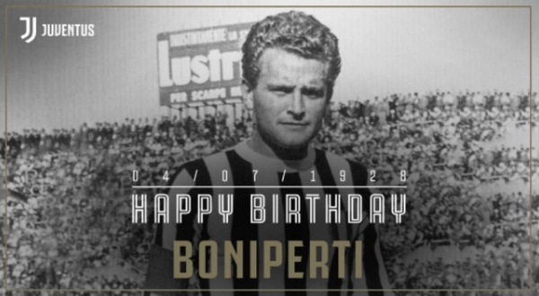 Juventus, auguri a Giampiero Boniperti
