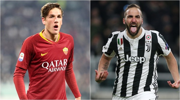 Juve, Zaniolo aspetta Higuain-Roma