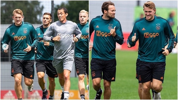 De Ligt aspetta la Juve e torna ad allenarsi con l'Ajax
