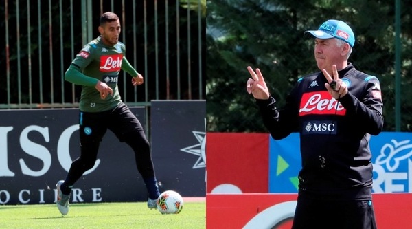 Il Napoli lavora a Dimaro: Ancelotti guida il gruppo