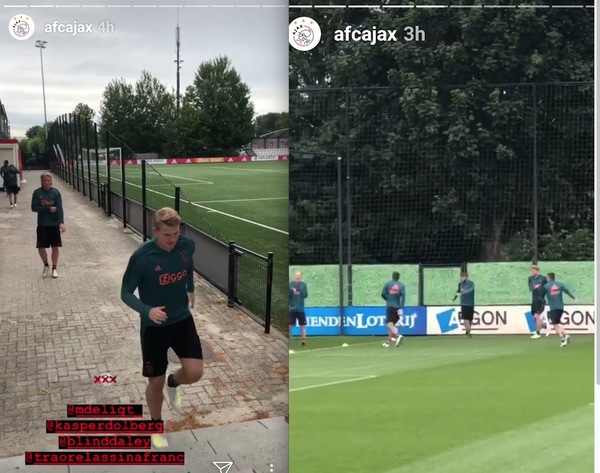 Juve, guarda de Ligt: professionista fino in fondo