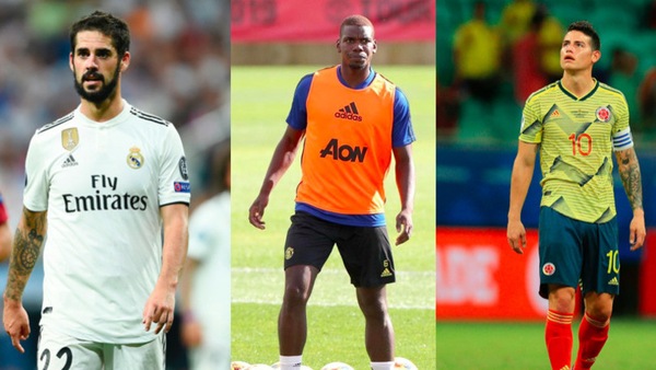 Real Madrid, le sei cessioni per Pogba