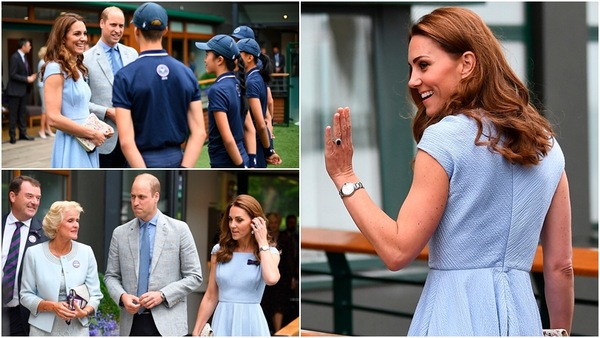 Djokovic-Federer, a Wimbledon anche William e Kate