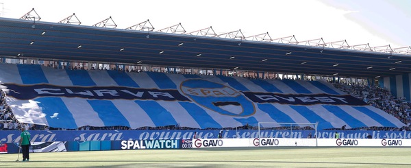 Spal, la Finanza sequestra anche la curva ovest del Mazza