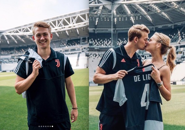 De Ligt, una Juve al bacio. Per una famiglia da Champions