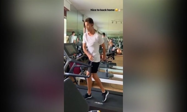 Cr7 non perde tempo: è già al lavoro!