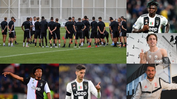 Juve, il gruppo si allarga: oggi la ripresa con Kean e Pellegrini