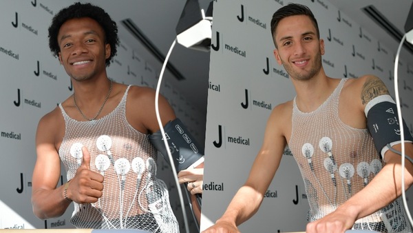 Juve, visite mediche per Cuadrado e Bentancur