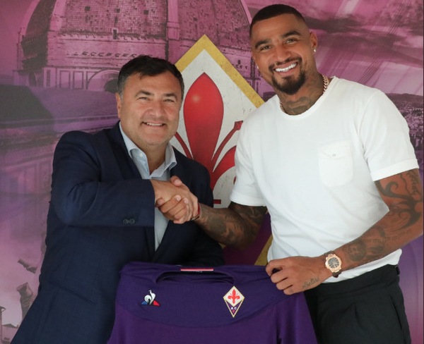 Boateng alla Fiorentina, ora è ufficiale
