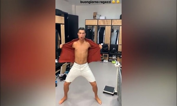 Buongiorno da Cristiano Ronaldo!