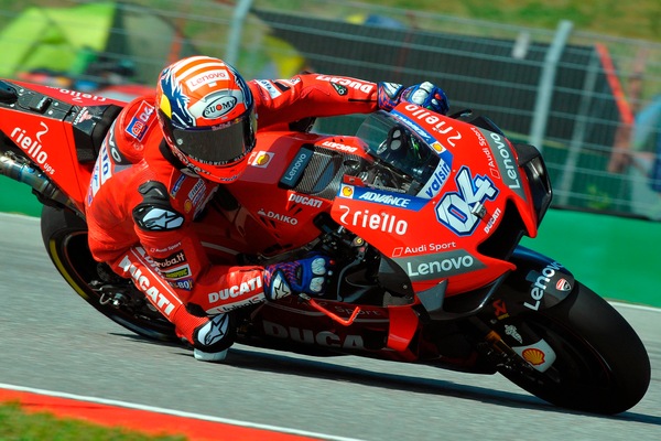 Brno, Dovizioso: "Gomma posteriore al limite, felice per il podio"