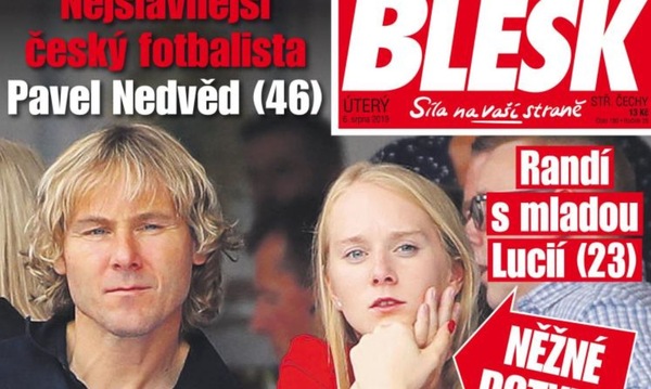 Dalla Repubblica Ceca: "Nedved lascia la moglie per una 23enne"