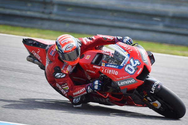 Gp Austria: Dovizioso avanti, quinto tempo per Valentino Rossi