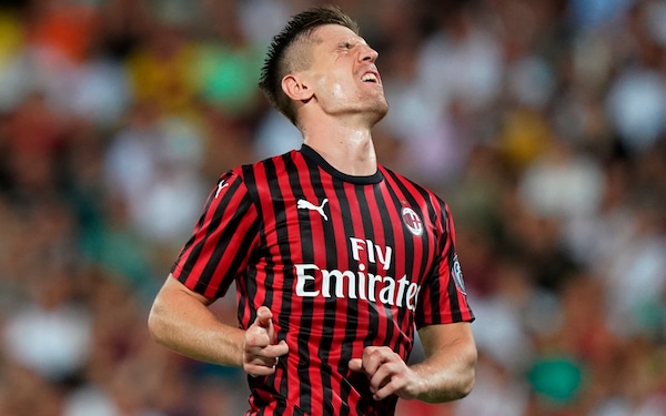 Milan, sprofondo Piatek: ancora a secco di gol