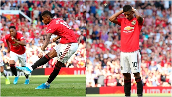 Rashford come Pogba: sbaglia il calcio di rigore!