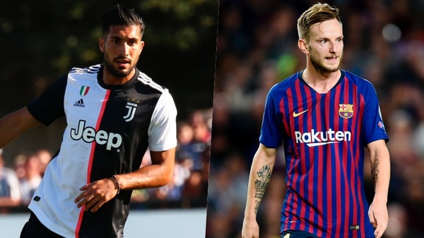 Juve, Emre Can-Rakitic: avanti. Si lavora allo scambio con il Barcellona