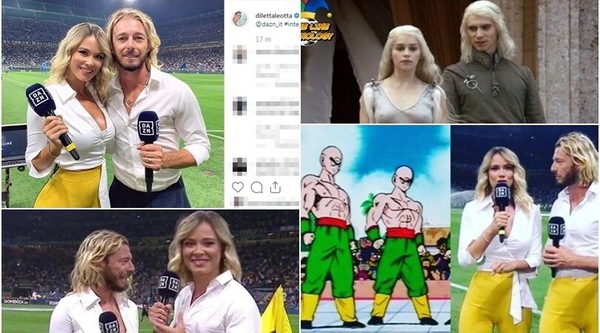 Diletta Leotta e Balzaretti, stesso look: quante ironie sui social!
