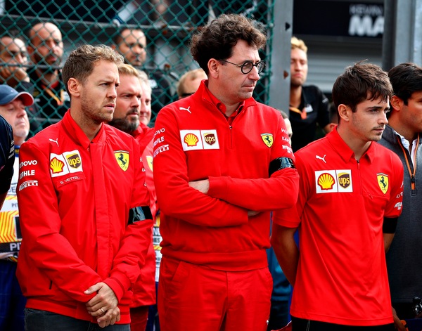 Morte Hubert a Spa, il messaggio della Ferrari