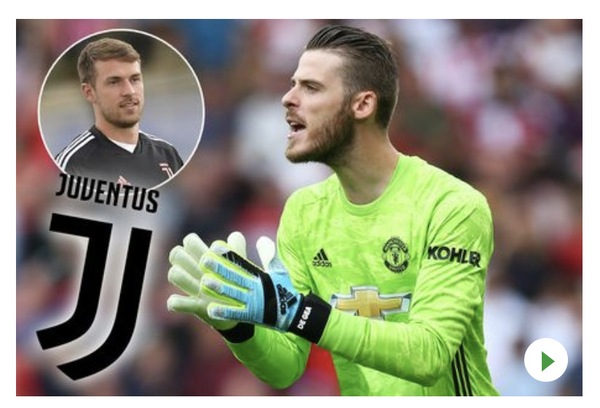 Mirror: "Juve su De Gea a parametro zero"