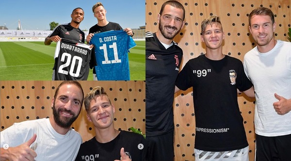 Fabio Quartararo, che sorpresa alla Continassa
