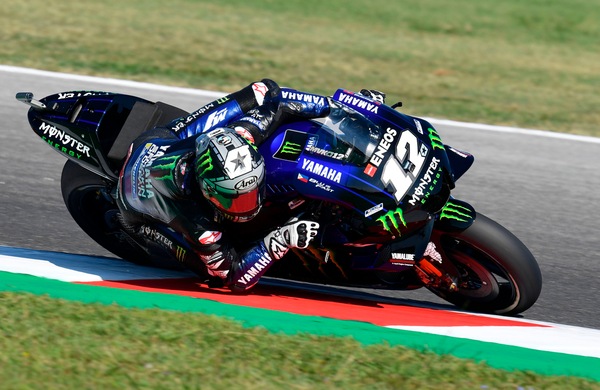 Gp San Marino: fulmine Viñales, 4° posto di Rossi nelle libere