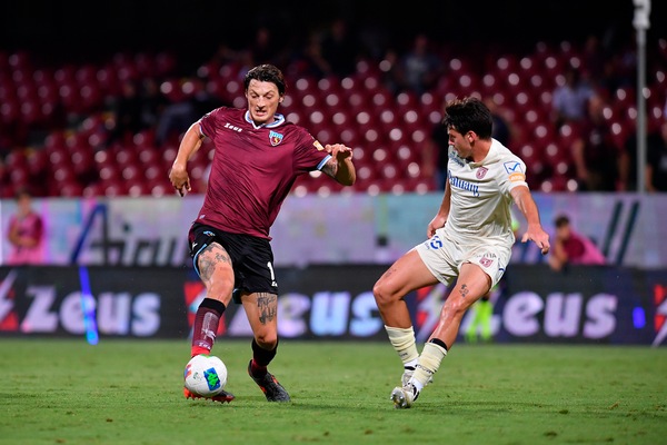 Salernitana-Chievo, apre Djordjevic, pari di Kiyine: 1-1