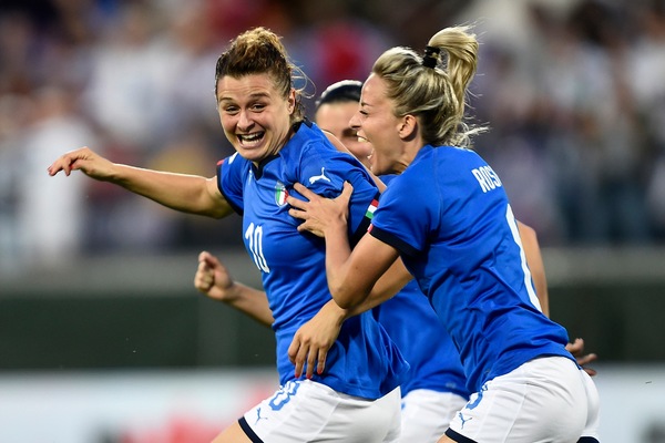 Malta-Italia 0-2: sei juventine in campo, segna Girelli